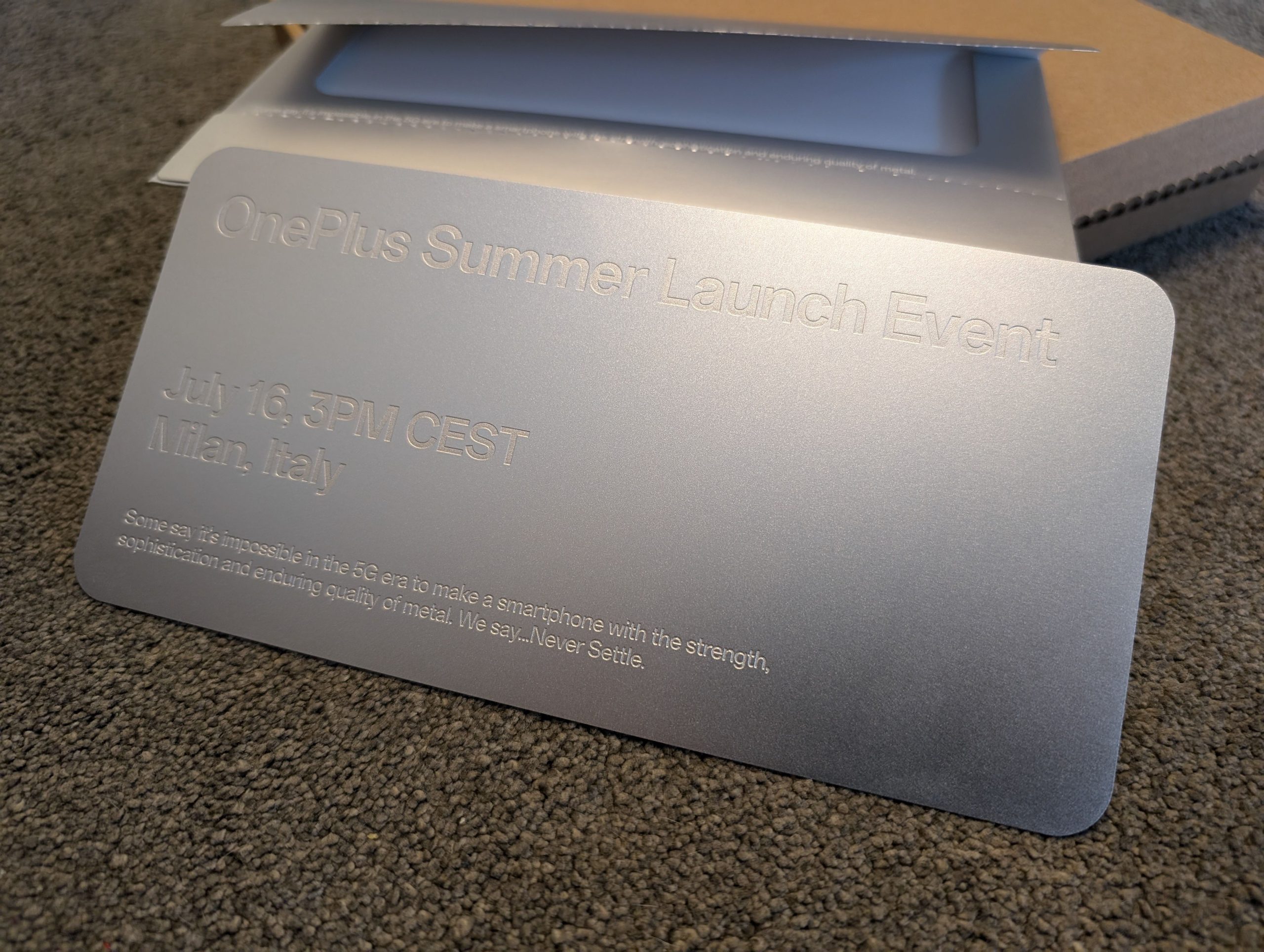 OnePlus Invite to Summer event